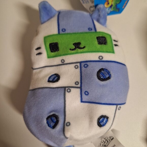 Cats Vs Pickles Cyborg Cat 505 & Dogs vs Squirls 021 Sniper Beanie Plush Lot - Picture 4 of 10